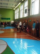 Торжественная линейка 1 сентября 2014 года