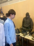Посещение выстовки ко Дню Милиции
