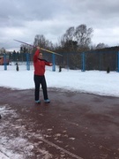 Областные соревнования по длинным метания 22 января 2022 года