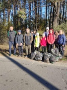 Акция "Чистый лес", приуроченный к Году народного единства