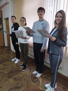 Репетиция линейки, посвященной началу учебного года!