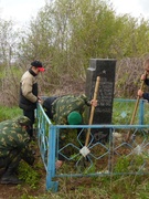 Уход за воинскими захоронениями, памятниками