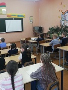 Беседа "Профилактика травматизма, правонарушений и преступлений" с участием старшего инспектора ИДН Ельского РОВД Кышларя В.И.
