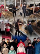 25.02.2026г.Профориентационная экскурсия на животноводческую ферму д.Переров отд.Хлупин ОАО "Агро-Лясковичи"