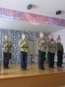 Конкурс инсценированной военно-патриотической песни - 24.02.2017
