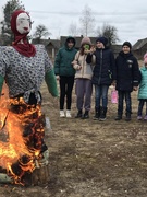 Развітанне з зімой. Спальванне пудзіла