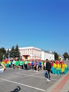 Легкоатлетический забег "За единую Беларусь" (11.09)