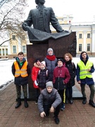 На экскурсии во Дворце Румянцевых - Паскевичей