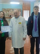 Работа волонтерского отряда «Мы за ЗОЖ». Акция «Шаг навстречу»