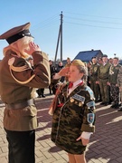 Конкурс страявой падрыхтоўкі навучэнцаў "Служыць Айчыне гатовы!". 23.02.2023