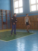 Соревнования по волейболу учителя-ученики