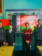 Конкурсно-игровая программа «Аты-баты, шли солдаты»