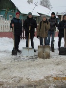 ОБ УЧАСТИИ ВОЛОНТЕРОВ ШКОЛЫ В ТРУДОВОЙ АКЦИИ "СНЕЖНЫЙ ДЕСАНТ"