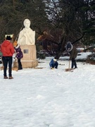 Шестой школьный день. Акция "Обелиск"