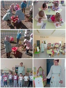 Аппликация из осенних листьев