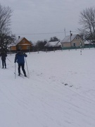 Снежны снайпер . Лыжныя гонкі