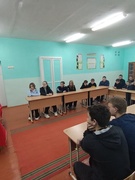 Профилактическая беседа с начальником ИДН Никитиным В.К.