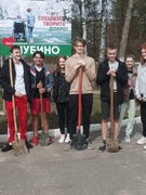 Акция по посадке деревьев "Нам жить и помнить"