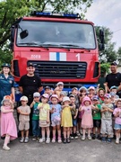 В гостях у детского сада - настоящие герои!