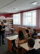 25.02.2025 - літаратурны партрэт «Музыка дзяцінства Івана Навуменкі»  у гарадской бібліятэцы №2 для вучняў 9«Б»  класа
