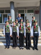 Подготовка к смотру строя и песни "Мы - правнуки Победы"