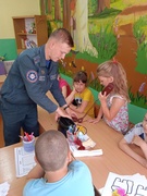 Беседа с представителем областного МЧС
