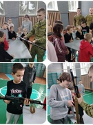 Встреча с представителями пограничной заставы "Подгалье"