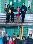 21.12.2024 Учащиеся приняли участие в акции «Новогодняя открытка добра»