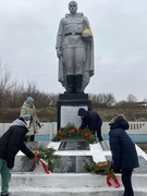 Помнить, что бы жить: празднование 80-й годовщины освобождения деревень Новинки, Луки и Золотуха от немецко-фашистских захватчиков