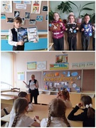 11.04.2025 У 1-4 класах прайшлі класныя гадзіны,прысвечаныя Міжнароднаму дню авіяцыі і палёту ў космас
