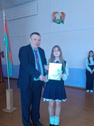 Торжественное вручение членских билетов БРСМ и книг «Я — гражданин Республики Беларусь»