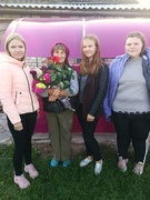 Акция «Тепло души", посвященная Дню пожилого человека (поздравления на дому  ветеранов труда)