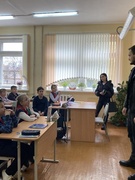 Профилактическая беседа  с сотрудником Поставского РОВД «Киберпреступность как угроза безопасности современного общества»