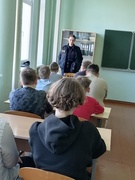Профилактическая беседа с участковым инспектором ИДН