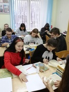 Трудовой десант по ремонту библиотечного фонда
