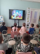 Визуализация рождественских песен в старших группах