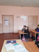 Гутарка з малодшымі школьнікамі з участковым інспектарам Занкевічам І.І.