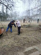 Областной субботник, посвящённый памяти деревни Ола