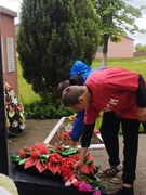 Митинг, посвященный жертвам войны