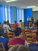 В рамках Единого дня информирования трудовой коллектив государственного учреждения образования «Гимназия г.Житковичи имени А.А.Лихоты»гимназии тему: «Тренды и новые направления развития туризма в Беларуси».