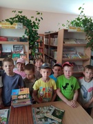 Посещение сельской библиотеки