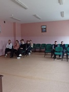 Встреча с участием старшего инспектора РОЧС Лоевского райисполкома Анисовца Р.В.