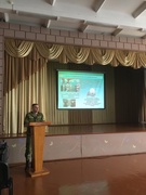 Профориентационная встреча учащихся 11 класса с представителями пограничного отряда