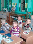 Старшая группа в рамках проекта "В здоровом теле-здоровый дух!"