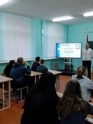 Информационный час для учащихся 8-9 классов в рамках проекта "Школа Активного Гражданина" "Быть достойным гражданином Республики Беларусь – значит демонстрировать преданность своей Родине"