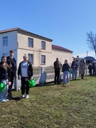 Посадка деревьев в рамках акции "Возобновим леса вместе"