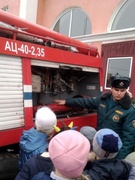 Экскурсия в Рогачёвский районный отдел по чрезвычайным ситуациям, 29.01.2020