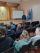 Встреча с инспектором по делам несовершеннолетних