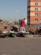 Трудовая акция "Сам я все смогу - школьный двор уберу и сберегу"