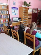 21.03.2025 - урок-реквием  «Была на земле – деревня Хатынь» в городской библиотекой №2  для учащихся 4 «Б» класса